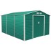 G21 Domek ogrodowy GAH 1300 - 340 x 382 cm, zielony 63900584