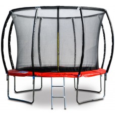 G21 SpaceJump Trampolina, 305 cm, czerwona, z siatką ochronną + darmowa drabinka 69042680