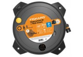 Fiskars Zestaw bębnów na wąż M 1/2", zasięg 21,5 m z uchwytem ściennym 1059608