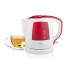 GALLET BOU 108 WR Marival Plastikowy elektryczny czajnik, biały/czerwony GALBOU108WR