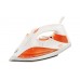 GALLET FAR 287 Amber Żelazko parowe 2200W ze stopą ceramiczną, biały/pomarańczowy GALFAR28