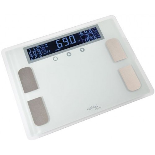 GALLET PEP 806 Massy Elektroniczna waga z analizą masy ciała i pamięcią 10 osób GALPEP806