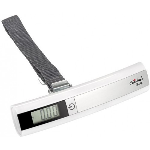 GALLET TS 503 Cluis Lekka bagażowa waga z wyświetlaczem LCD biały GALTS503