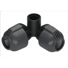 GARDENA Sprinklersystem Rozdzielacz narożny 25 mm x 3/4" gwint wewnętrzny 2764-20