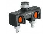 GARDENA Rozdzielacz podwójny, 33,3 mm (G 1") 8193-20