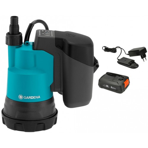 GARDENA 2000/2 Akumulatorowa pompa (2 bar/2 000 l/h)(1x2,5 Ah/18V) P4A 14600-20