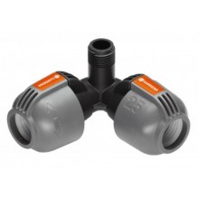 GARDENA Rozdzielacz narożny 25 mm x 1/2" - gwint zewnętrzny 2782-20