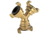 GARDENA Rozdzielacz do szybkozłączy mosiężnych 19 mm (3/4") / 13 mm (1/2") 7119-20