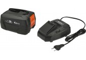 GARDENA P4A PBA 18V/72 + AL 1830 CV Zestaw startowy (1x4Ah/18V) 14908-20