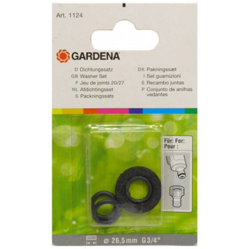 GARDENA Zestaw uszczelek, ø 26,5 mm (G3/4") 1124-20