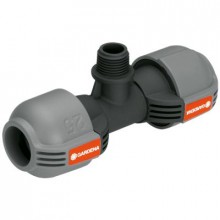GARDENA Rozdzielacz T 25 mm x 1/2" gwint zewnętrzny, 2786-20