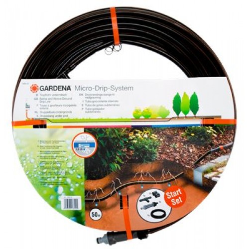 GARDENA Micro-Drip-System-Podziemna linia kroplująca 13,7 mm 50m zestaw podstawowy 1389-20