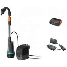 Gardena 2400 ComfAuto 18V P4A Aku pompa do deszczówki (1x 2,5Ah) 14605-20