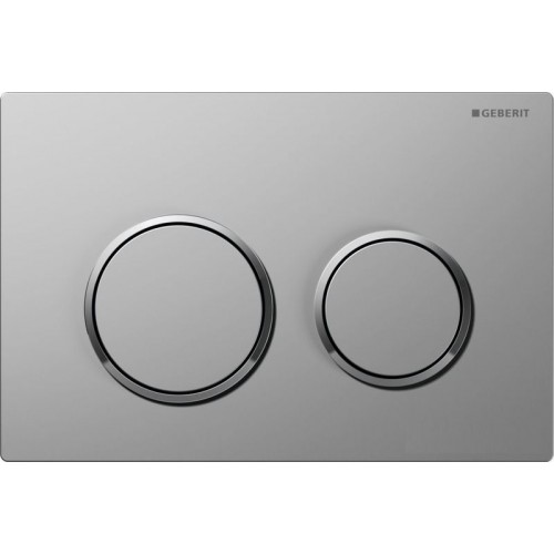 GEBERIT Omega 20 Przycisk spłukujący chrom matowy/chrom błyszczący 115.085.KN.1