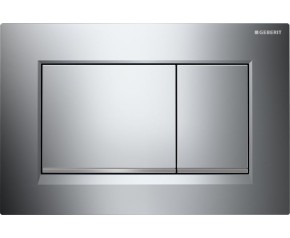 Geberit Sigma30 Przycisk uruchamiający, przedni, chrom bł-chrom mat-chrom bł. 115.883.KH.1