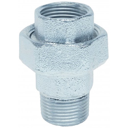 GEBO 331 Nakrętka sześciokątna 1/2", ocynkowana, z gwintem zewnętrznym 331-4V