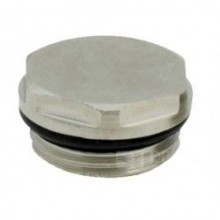 GEOS Korek grzejnikowy 1/2" niklowany 2827