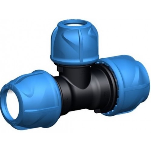 GEORG FISCHER iJOINT trójnik polipropylenowy, 20 × 25 × 20 mm, 90°, redukowany 158-400-200