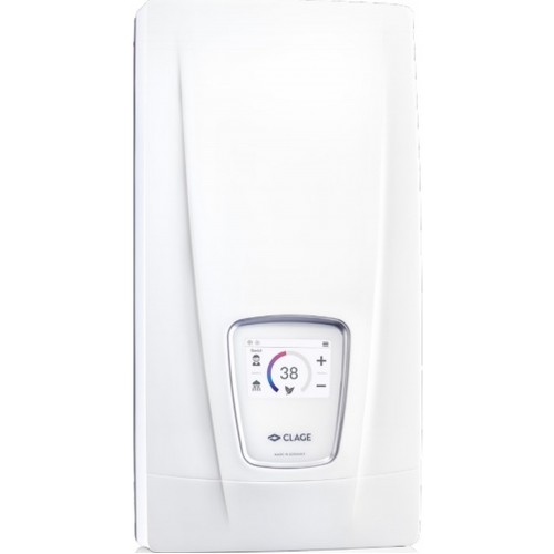 CLAGE DSX Touch Wifi Przepływowy podgrzewacz wody, 18-27kW/400V 3200-36600