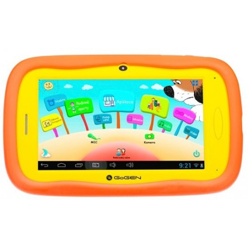 GoGEN Tablet dla dzieci GoGEN Maxipes Fík MAXPAD 7 O 7", 8 GB, WF, Android 4.1, pomarańczo