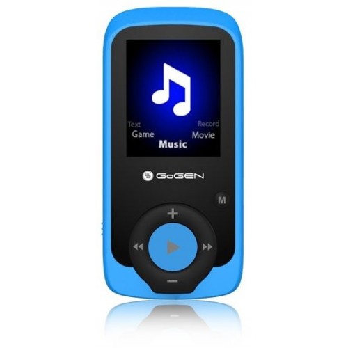 GoGEN Odtwarzacz MAXI MP3/MP4, 4GB niebieski GOGMAXIMP3B