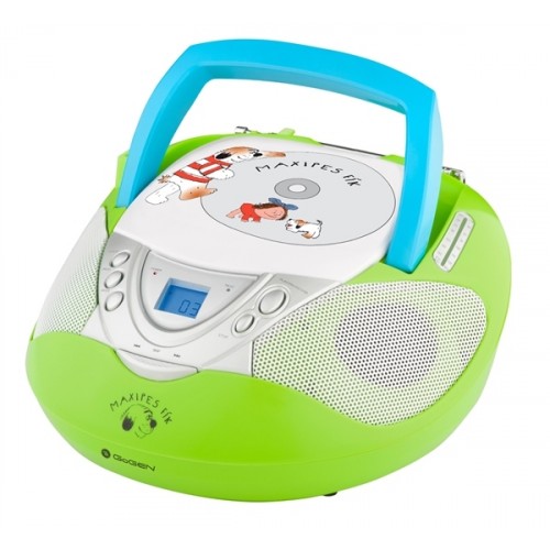 GoGEN MAXI G Odtwarzacz Radio, CD / MP3 / USB, zielony GOGMAXIRADIOG