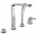 GROHE Veris 4-otworowa bateria wannowa, chrom 19373000