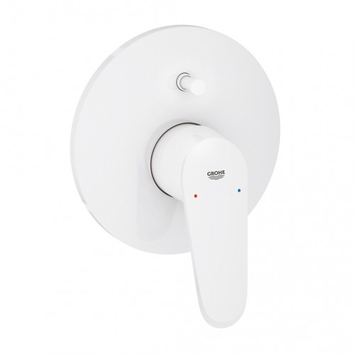 GROHE Eurodisc Cosmopolitan jednouchwytowa bateria wannowa, biały/chrom 19548LS2