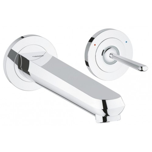 GROHE Eurodisc Joy 2-otworowa bateria umywalkowa Rozmiar L, chrom 19969000