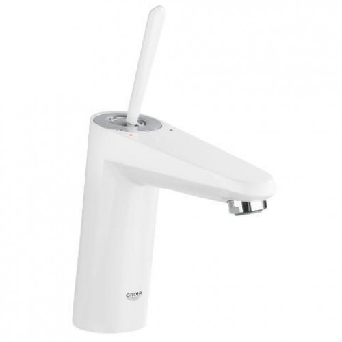 GROHE Eurodisc Joy Bateria umywalkowa, DN 15 Rozmiar M, bez odpływu, biały/chrom 23439LS0
