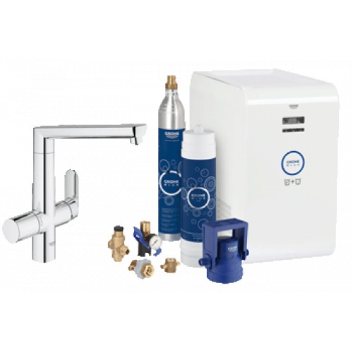GROHE Blue® K7 Chilled and Sparkling Zestaw bateria, filtr, jednostka chłodząca 31346001