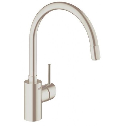 GROHE Concetto jednouchwytowa bateria zlewozmywakowa, DN 15 Supersteel 32663DC1