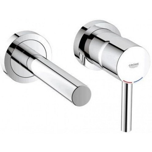 GROHE Essence, 2-otworowa bateria umywalkowa, chrom, 19408000