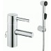 GROHE Essence, bateria umywalkowa z zestawem prysznicowym, DN 15, chrom, 23122000