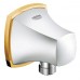 GROHE Grandera kolanko przyłączeniowe ścienne, DN 15 chrom/złoto 27970IG0