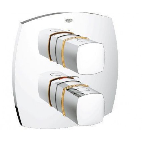 GROHE Grandera bateria termostatyczna do obsługi jednego wyjścia wody chrom/złoto 19934IG0