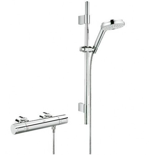 GROHE Grohtherm 3000 Cosmopolitan Zestaw prysznicowy z baterią DN 15, 34275000