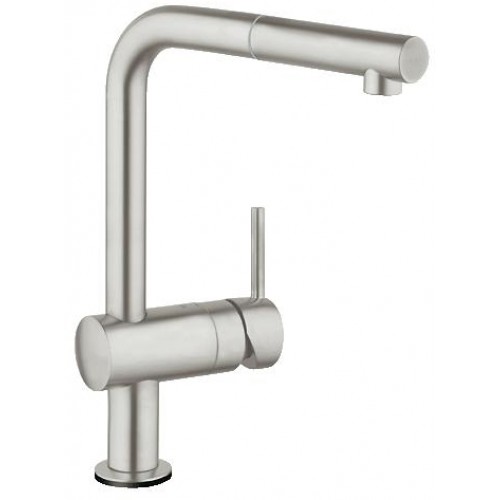 GROHE Minta Touch elektroniczna bateria zlewozmywakowa, DN15 Supersteel 31360DC0