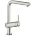 GROHE Minta Touch elektroniczna bateria zlewozmywakowa, DN15 Supersteel 31360DC0