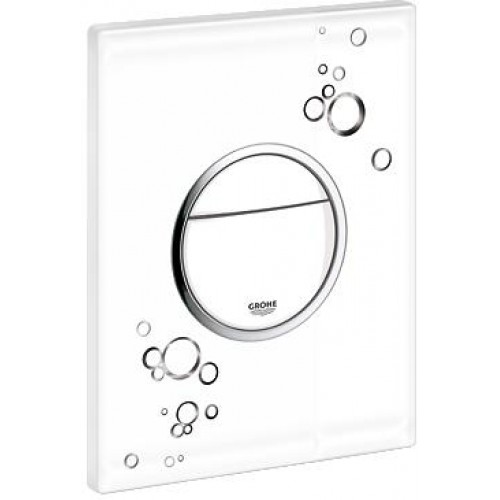 GROHE Nova Cosmopolitan przycisk spłukujący, biały/chrom 38847LI0