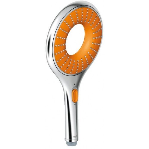 GROHE Rainshower® Icon 150 prysznic ręczny, 2 strumienie, chrom/pomarańczowy 27444001