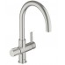 GROHE Red Duo Jednouchwytowa bateria zlewozmywakowa, DN15, Supersteel 30033DC0