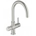 GROHE Red Duo jednouchwytowa bateria zlewozmywakowa, DN 15 Supersteel 30097DC0