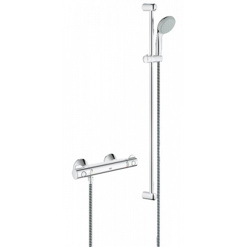GROHE Grohtherm 800 bateria prysznicowa z termostatem z zestawem prysznicowym 34566000