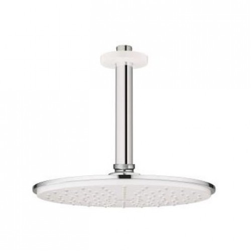 GROHE Rainshower® Cosmopolitan 210 Zestaw deszczownica z ramieniem biały/chrom 26053LS