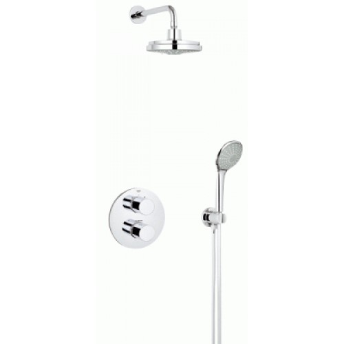 GROHE Grohtherm 3000 Cosmopolitan Zestaw prysznicowy 34399000 GROHE Grohtherm 3000 Cosmopolitan Zestaw prysznicowy 34399000