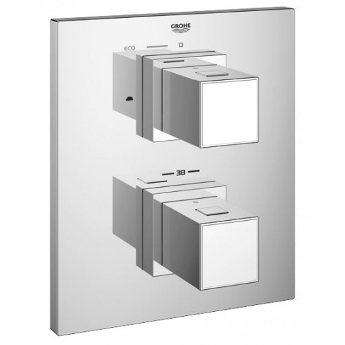 GROHE Grohtherm Cube bateria termostatyczna wannowo-prysznicowa, chrom 19958000