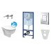 GROHE Rapid SL do miski podwieszanej WC z miską i przyciskiem, komletny zestaw 38528SET-KP