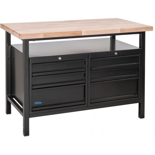 GÜDE Stół warsztatowy P 1200 SS Black Line 40839