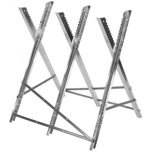 GÜDE GSB 600-680 Metalowy koziołek do cięcia drewna 94899